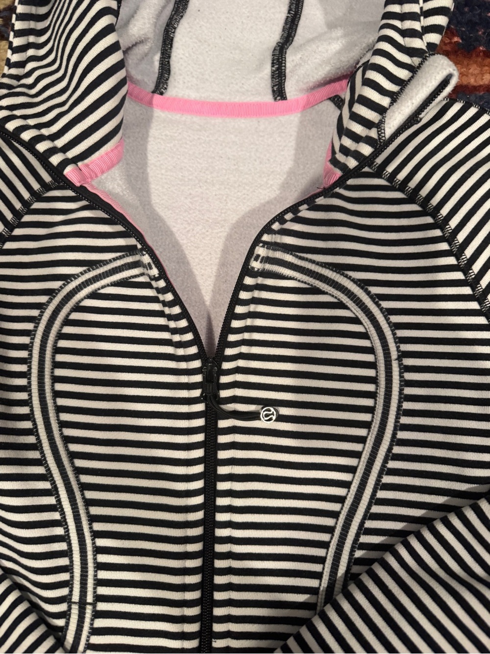 Vintage Lululemon Scuba Hoodie - size 10 - Picture 3 of 8